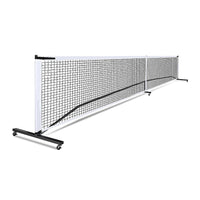 Portable 6.7m Pickleball Net Set – Heavy Duty Metal Frame with Wheels