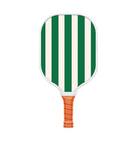 Style 4 White And Green T700 Carbon Fiber & Fiberglass Pickleball Paddle - Lightweight 220g with Anti-Slip TPU Grip for Training & Competition