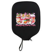 Black Neoprene Pickleball Paddle Cover Protective Case with Fun Graphic Design Durable Beach Tennis Racket Sleeve Bag for Table Tennis Paddles Shockproof Sports Equipment Storage(Style:2)
